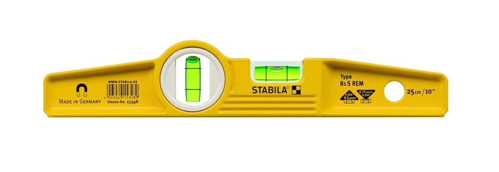 Stabila Waterpas, 81SREM magnetisch 25cm - 15348