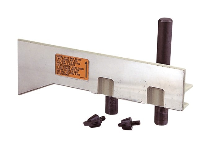 Makita Accessoires Materiaal aanslag rechts voor o.a LS1013, LS1214 - 153896-9