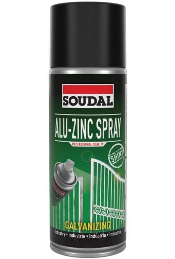 Soudal - Alu Zinc Spray Acrylic | 400 ml - 154608