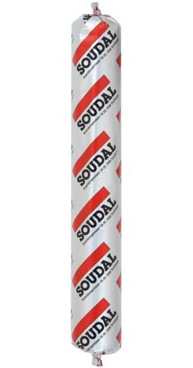 Soudal Soudaseal glass & paint wit, worst 600ML RAL3010