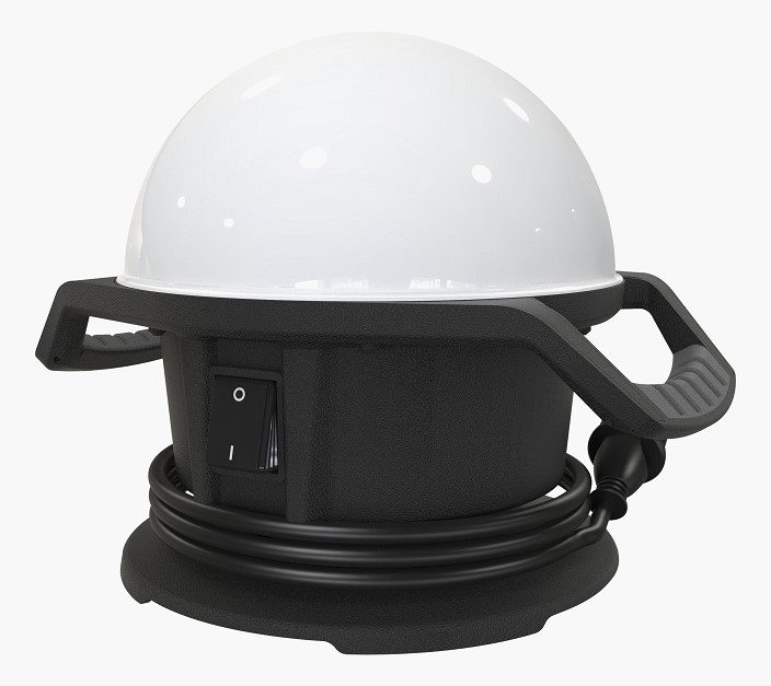 Ansmann werlamp Ball LED - 360° - IP54 - 6500K - met stopcontact en ophanghaak