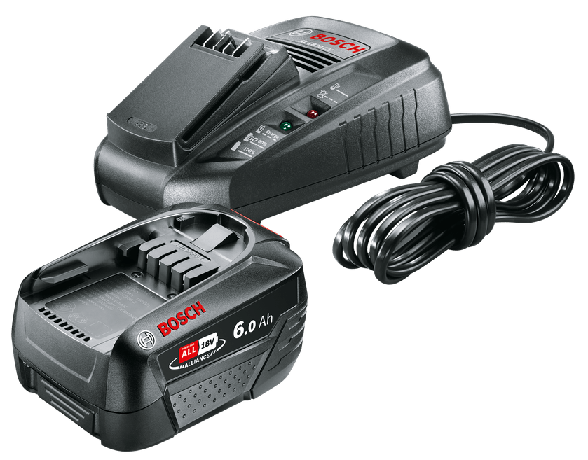 Bosch Accessoires 1600A00ZR8 | Starterset | 18V | 1 x 6.0 Ah accu + AL1830 CV lader 1600A00ZR8
