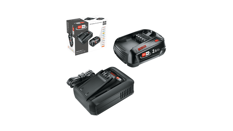 Bosch Groen Starter Set 18V 1 x 18V 2.5Ah + AL 18V-44 - 1600A031T4