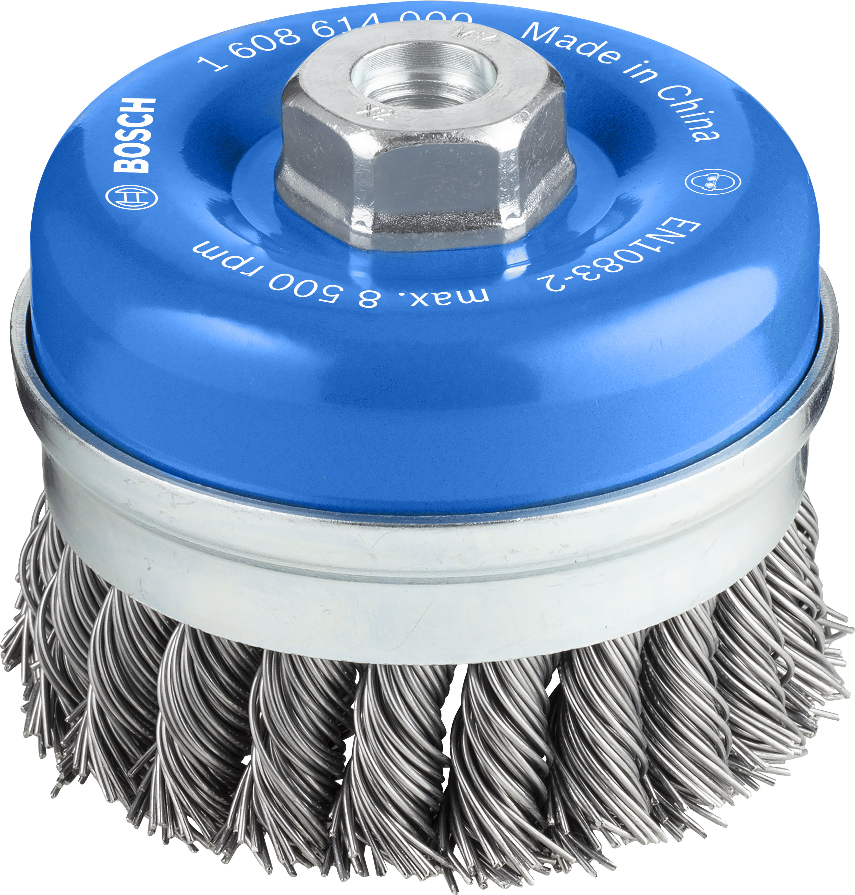Bosch Accessoires Komstaalborstel 90 mm, 0,8 mm, 8500 U/ min, 14 mm 1st - 1608614000