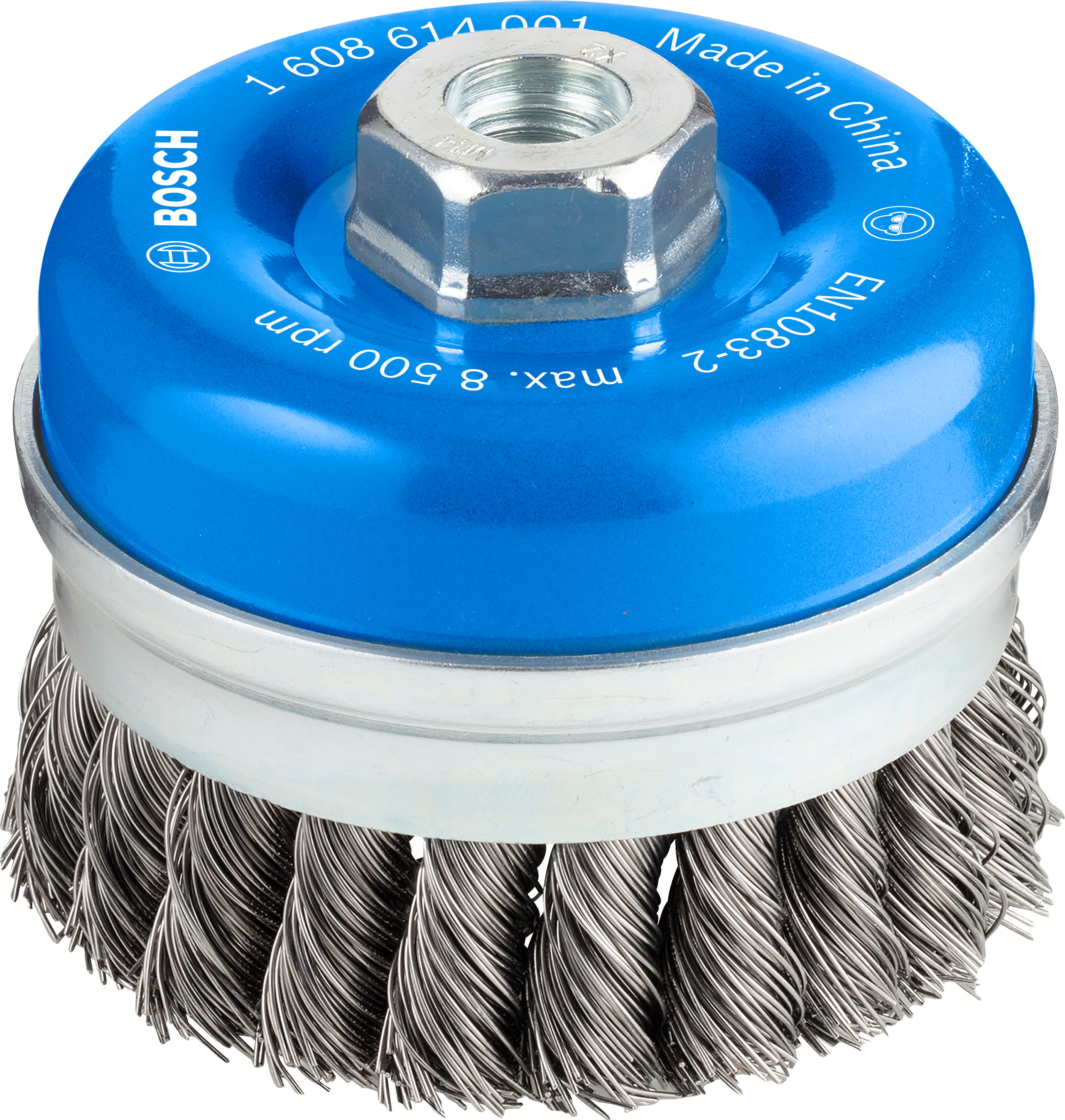 Bosch Accessoires Komstaalborstel 90 mm, 0,5 mm, 8500 U/ min, 14 mm 1st - 1608614001