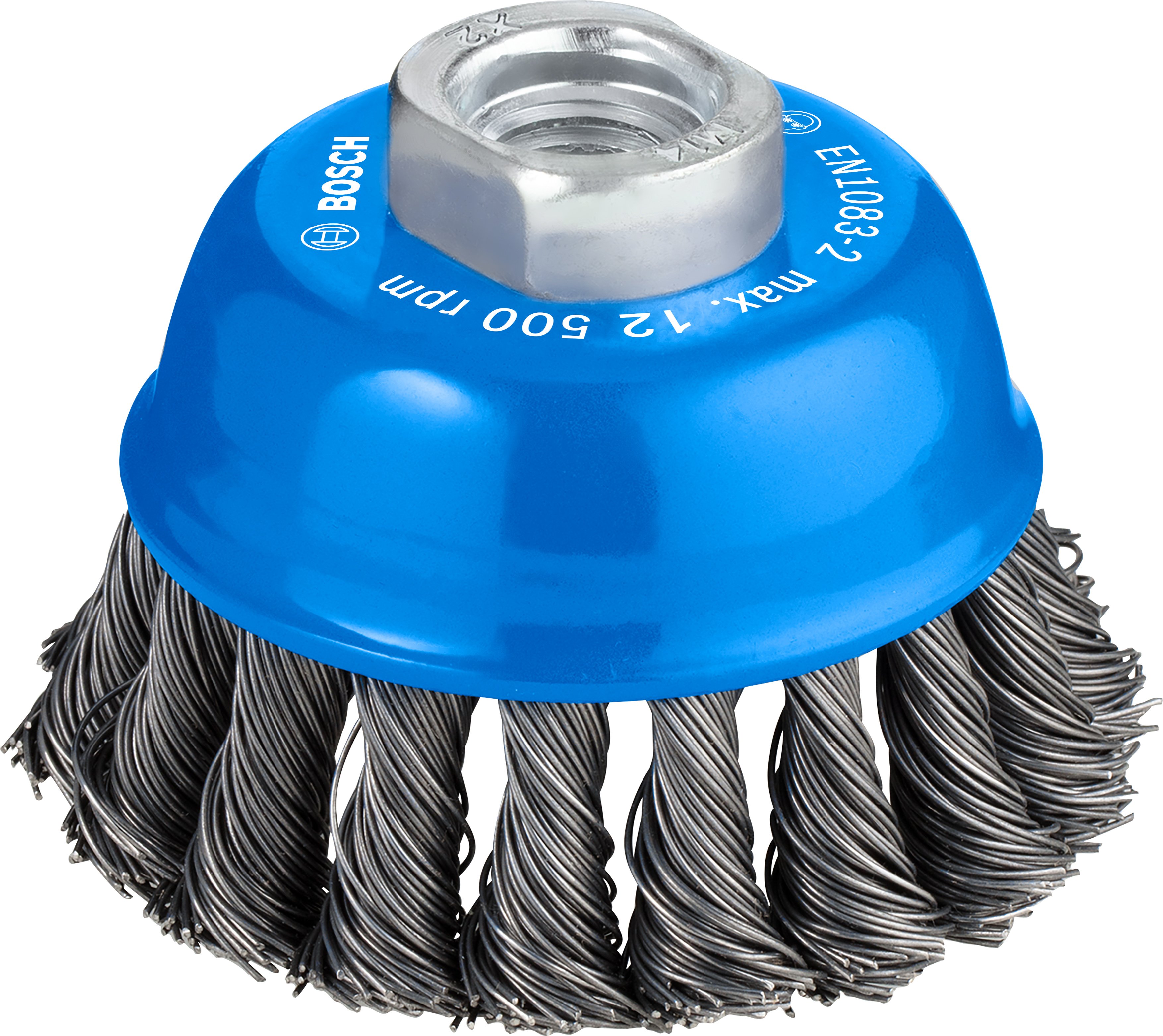 Bosch Accessoires Komstaalborstel 75 mm, 0,5 mm, 12500 U/ min, 14 1st - 1608622029