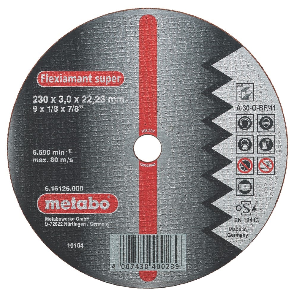 Metabo Accessoires Doorslijpschijf Ø 125x2,5x22,2 non-ferro Flexiamant super - 25 stuks - 616752000