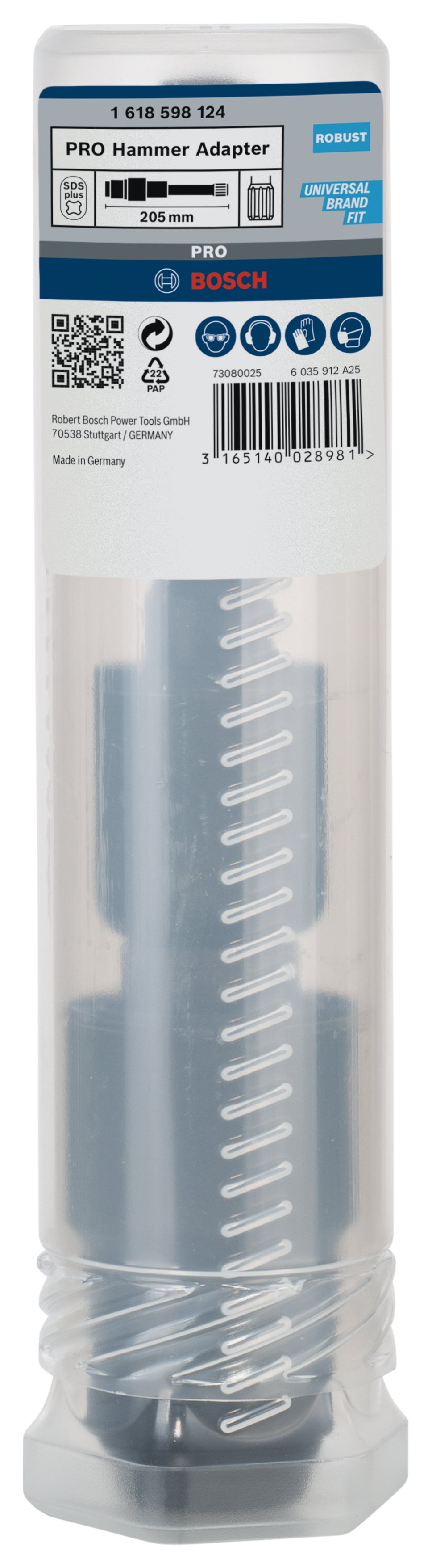 Bosch Accessoires PRO Hammer Adapter | spiebaan naar SDS plus - 1618598124