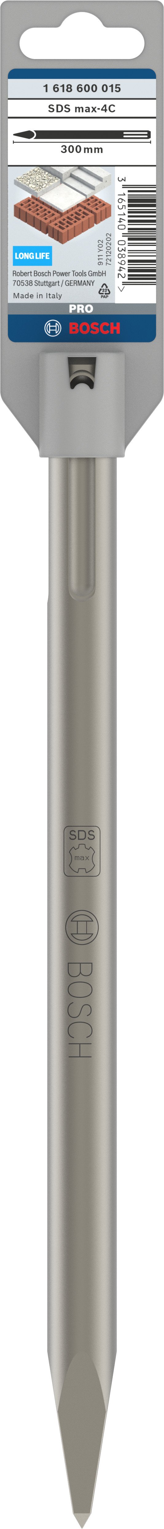 Bosch Accessoires PRO SDS max-4C Pointed Chisel | 300 mm - 1618600015
