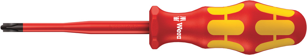 Wera 162 iS PH/S VDE geïsoleerde Schroevendraaier voor PlusMinus-Schroeven, kling met gereduceerde diameter, PH/S # 1 x 80 mm - 1 stuk(s) -