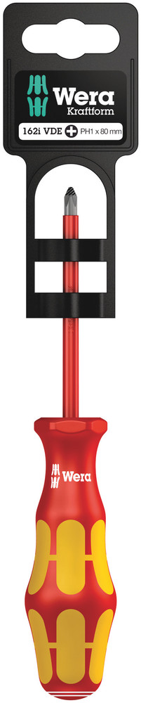 Wera 162 i PH SB VDE geïsoleerde Phillips Schroevendraaier , PH 1 x 80 mm - 1 stuk(s) - 05100011001