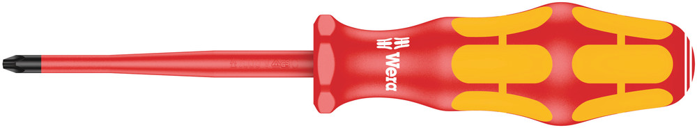 Wera 162 is PH VDE geïsoleerde Phillips Schroevendraaier, kling met gereduceerde diameter, PH 1 x 80 mm - 1 stuk(s) - 05006450001