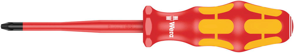 Wera 162 is PH VDE geïsoleerde Phillips Schroevendraaier, kling met gereduceerde diameter, PH 2 x 100 mm - 1 stuk(s) - 05006451001