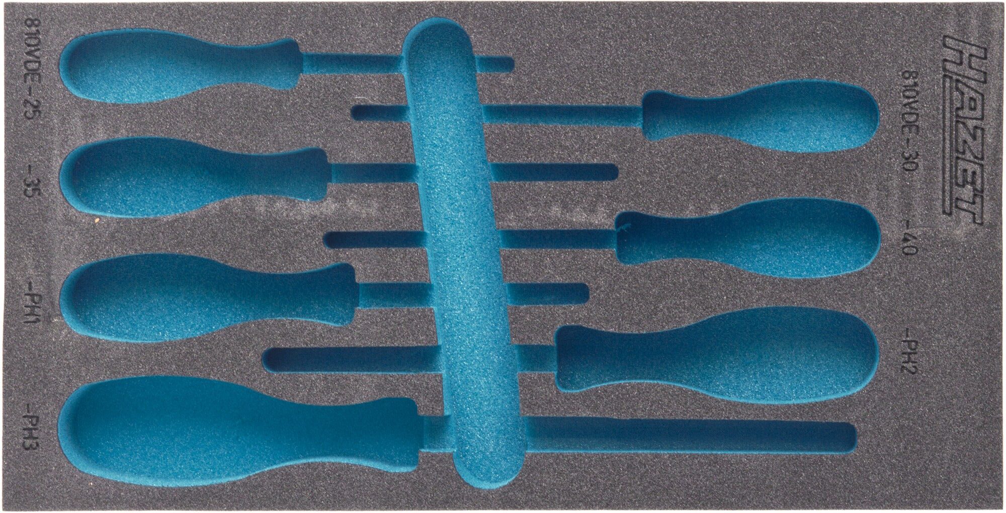 HAZET 2-componenten zachschuiminleg 163-229L · L x B: 342 mm x 172 mm