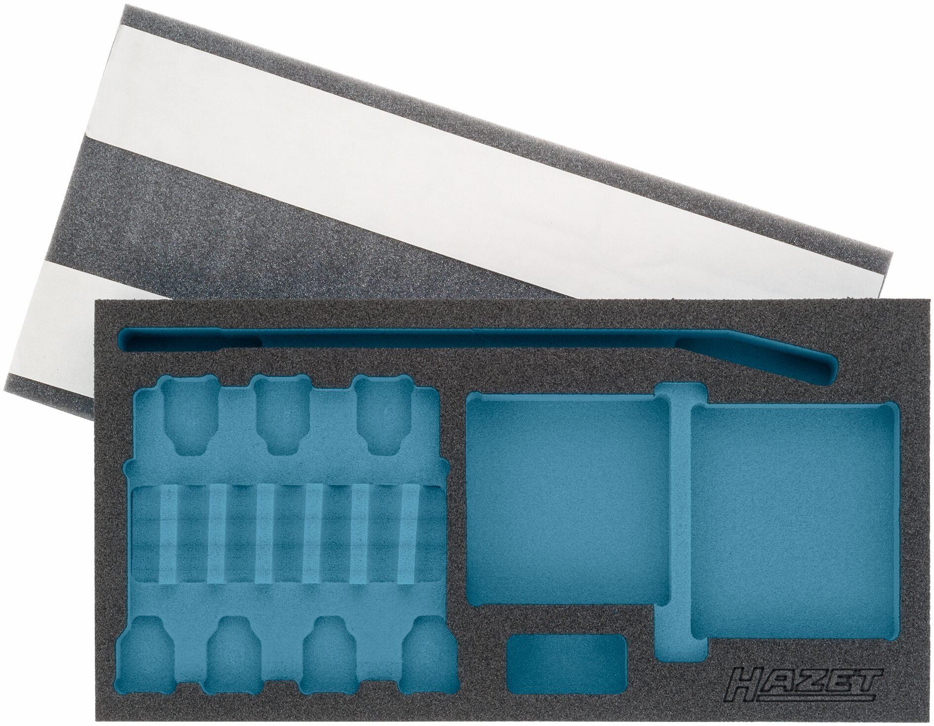 HAZET 2-componenten zachschuiminleg 163-256L · L x B: 342 mm x 172 mm