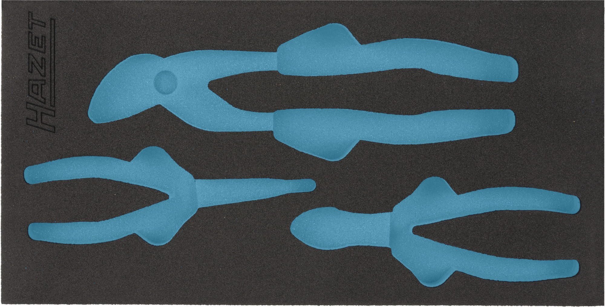 HAZET 2-componenten zachschuiminleg 163-269L · L x B: 342 mm x 172 mm