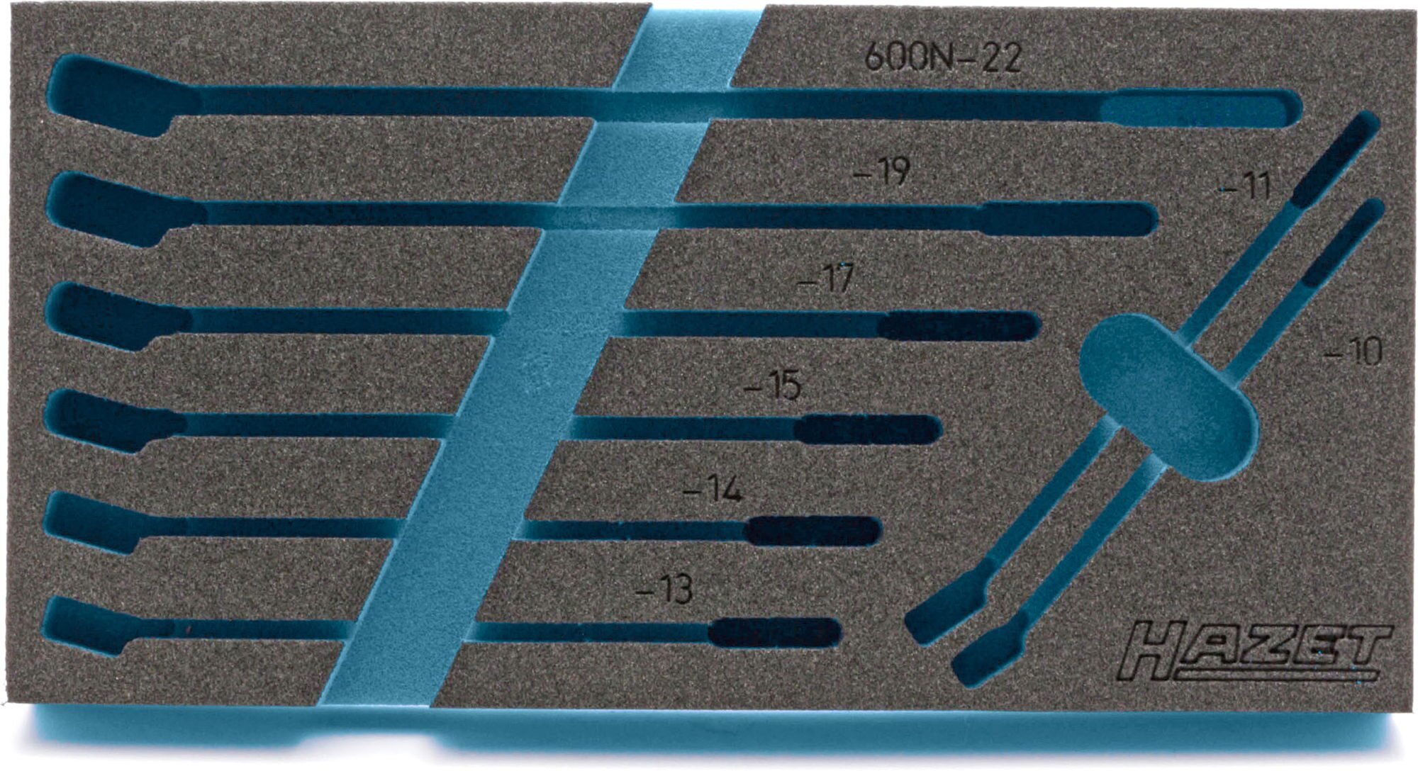 HAZET 2-componenten zachschuiminleg 163-292L · L x B: 342 mm x 172 mm