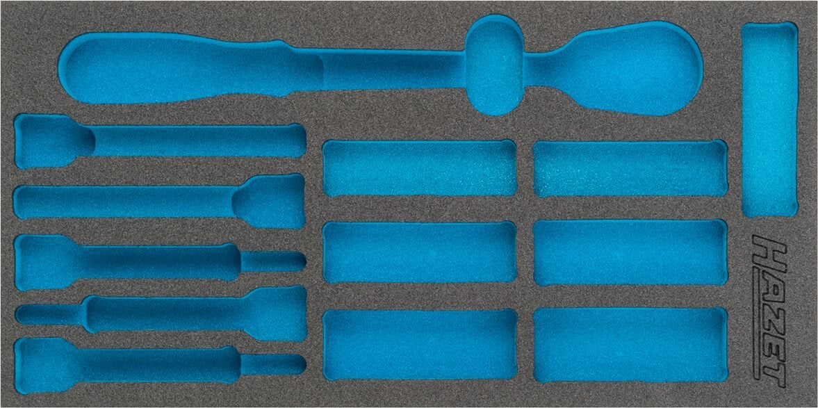 HAZET 2-componenten zachschuiminleg 163-340L · L x B: 342 mm x 172 mm