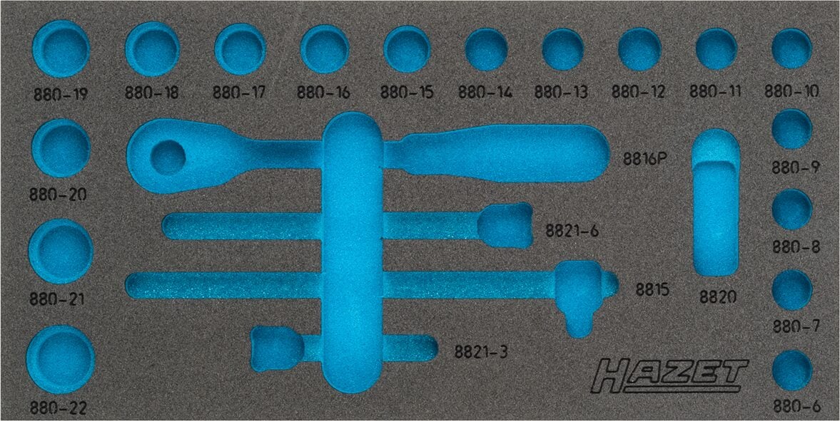 HAZET 2-componenten zachschuiminleg 163-353L · L x B: 342 mm x 172 mm