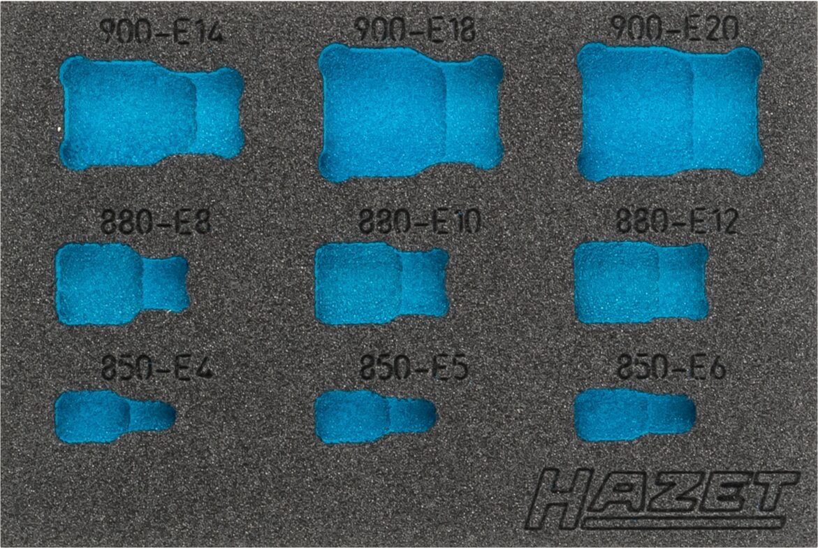 HAZET 2-componenten zachschuiminleg 163-360L · L x B: 172 mm x 114 mm