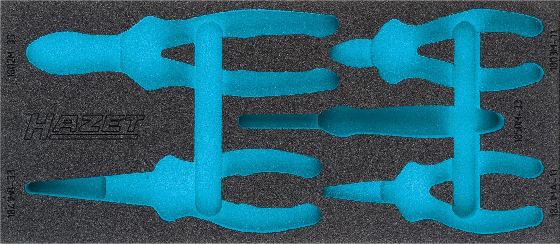 HAZET 2-componenten zachschuiminleg 163-375L · L x B: 392 mm x 172 mm