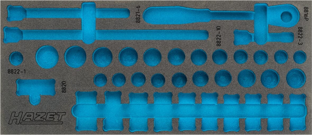 HAZET 2-componenten zachschuiminleg 163-379L · L x B: 392 mm x 172 mm