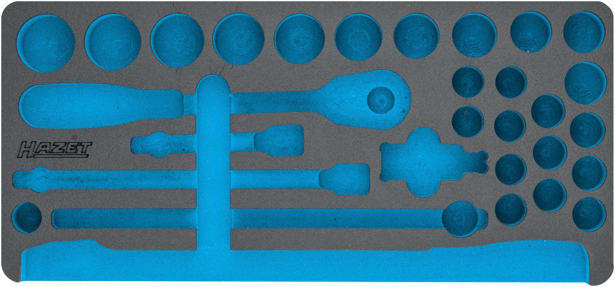 HAZET 2-componenten zachschuiminleg 163-404L · L x B: 435 mm x 205 mm