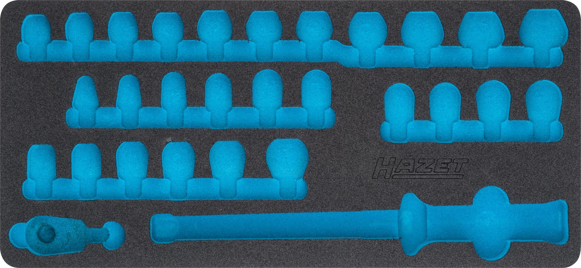 HAZET 2-componenten zachschuiminleg 163-420L · L x B: 435 mm x 205 mm