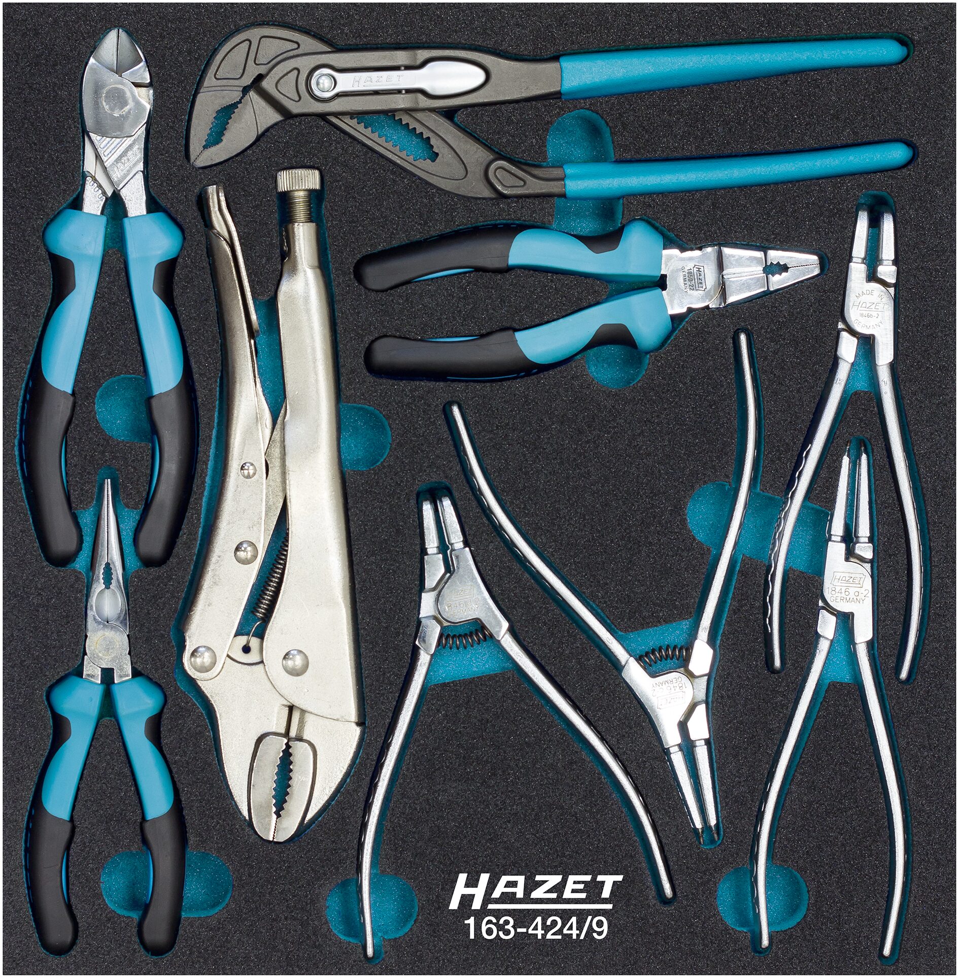 HAZET Tangenset 163-424/9 · 9-delig
