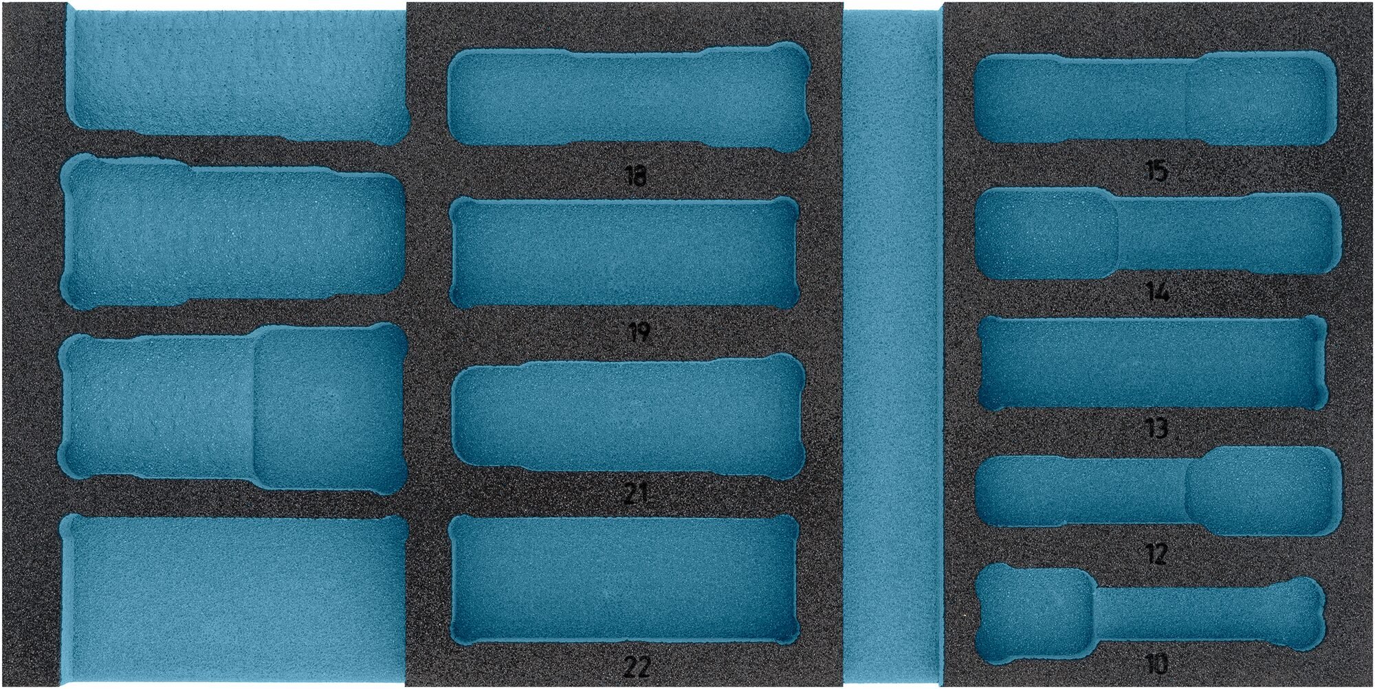 HAZET 2-componenten zachschuiminleg 163-459L · L x B: 342 mm x 172 mm