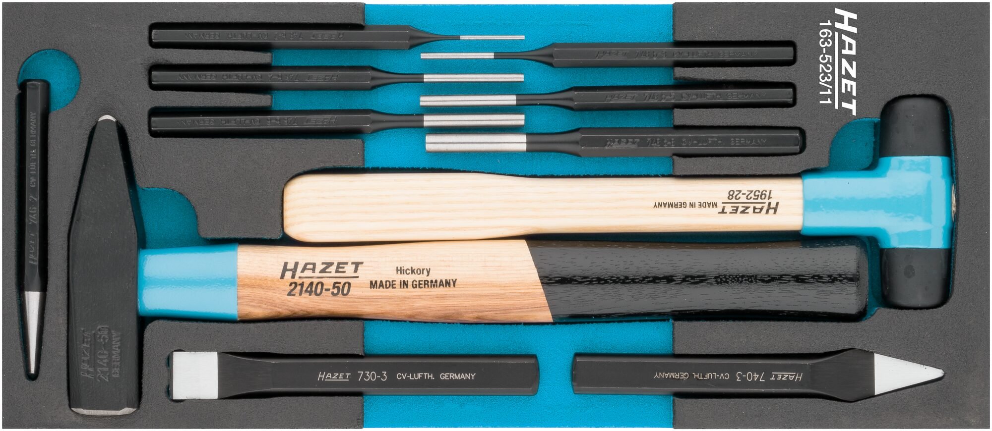 HAZET Universele set 163-523/11 · 11-delig