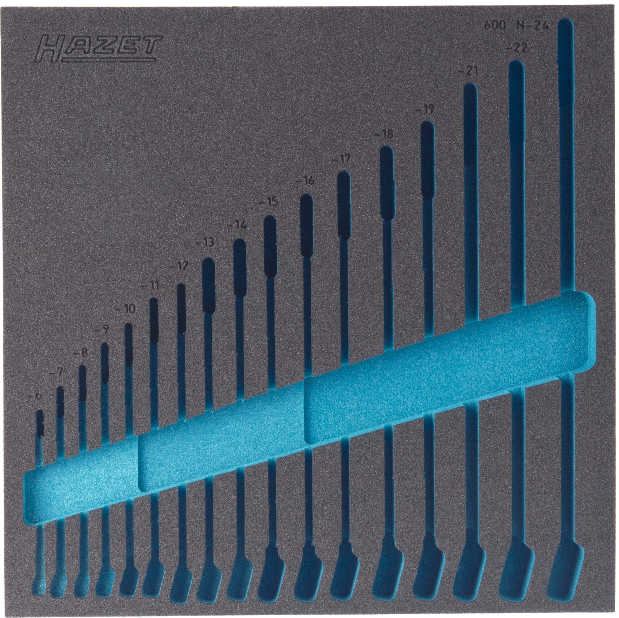 HAZET 2-componenten zachschuiminleg 163-98L · L x B: 344 mm x 342 mm