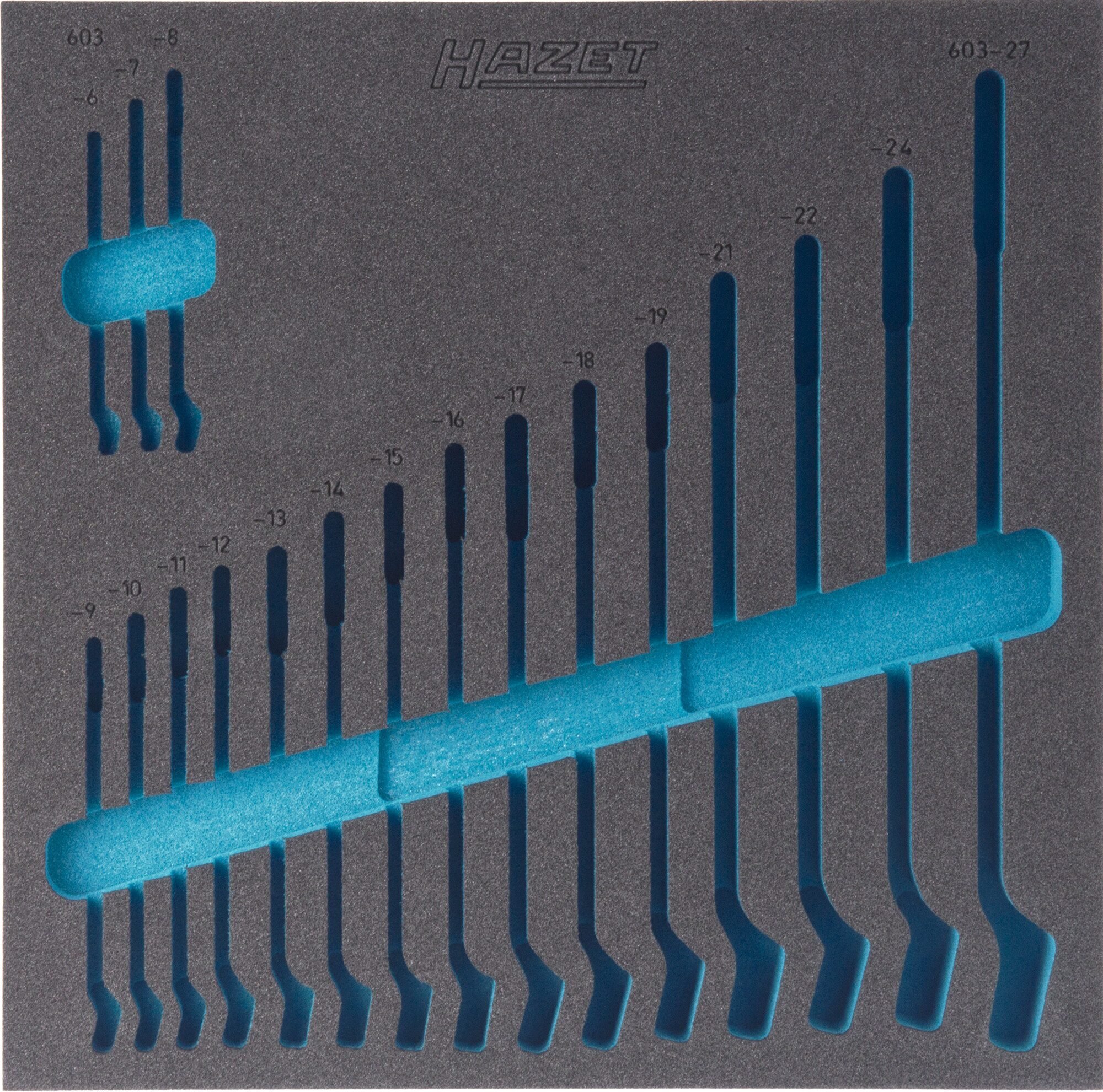 HAZET 2-componenten zachschuiminleg 163-99L · L x B: 344 mm x 342 mm