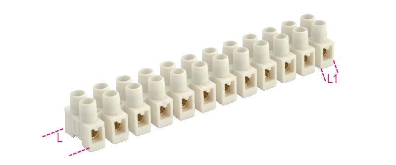 Beta Bm9202-Terminal Strip, 12 Poles - BM9202