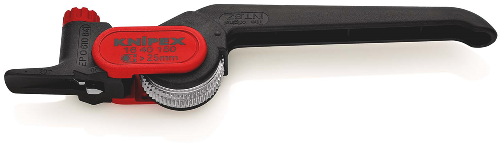Knipex Ontmantelingsgereedschap | Glasvezel versterkte polyamide | Lengte 150 mm | Zelfbedieningskaart/blister - 16 40 150 SB