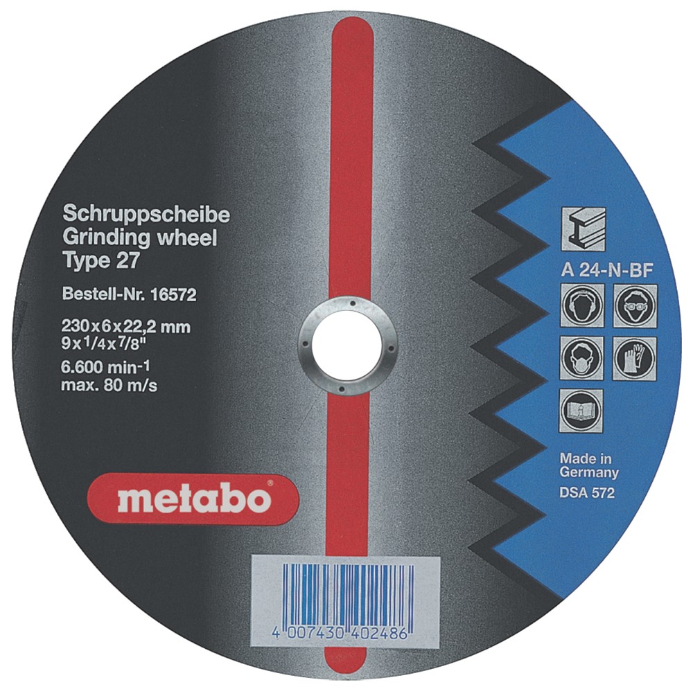 Metabo Accessoires Afbraamschijf Ø 115x6,8x22,2 staal Flexiamant - 25 stuks - 616725000