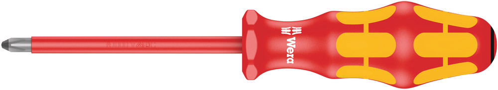 Wera 165 i PZ VDE geïsoleerde Pozidriv Schroevendraaier, PZ 2 x 100 mm - 1 stuk(s) - 05006164001