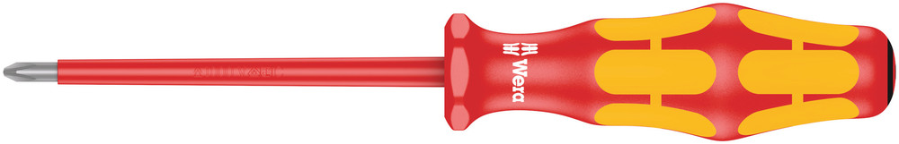 Wera 165 i PZ VDE geïsoleerde Pozidriv Schroevendraaier, PZ 0 x 80 mm - 1 stuk(s) - 05006160001