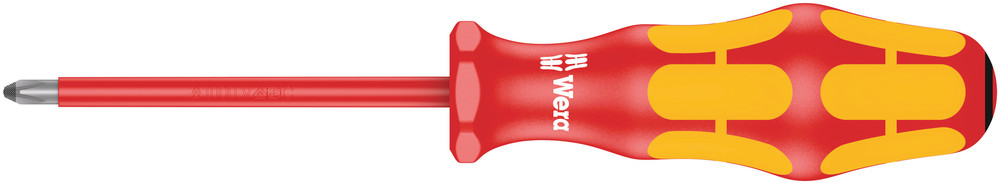 Wera 165 i PZ VDE geïsoleerde Pozidriv Schroevendraaier, PZ 1 x 80 mm - 1 stuk(s) - 05006162001