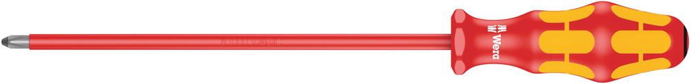 Wera 165 i PZ VDE geïsoleerde Pozidriv Schroevendraaier, PZ 2 x 200 mm - 1 stuk(s) - 05006165001