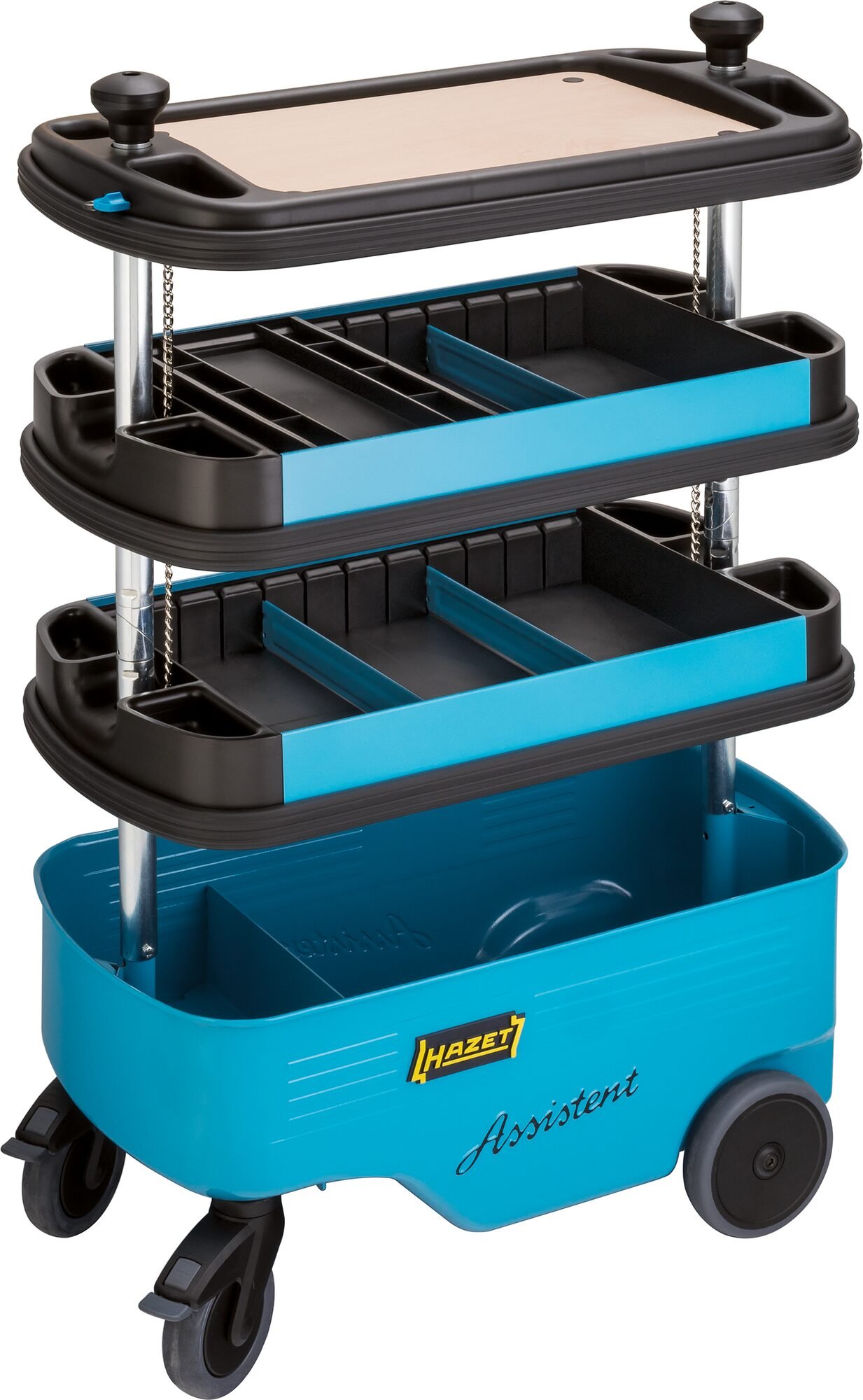 HAZET Gereedschapwagen Assistent 166C · L x B x H: 725 mm x 398 mm x 1102 mm