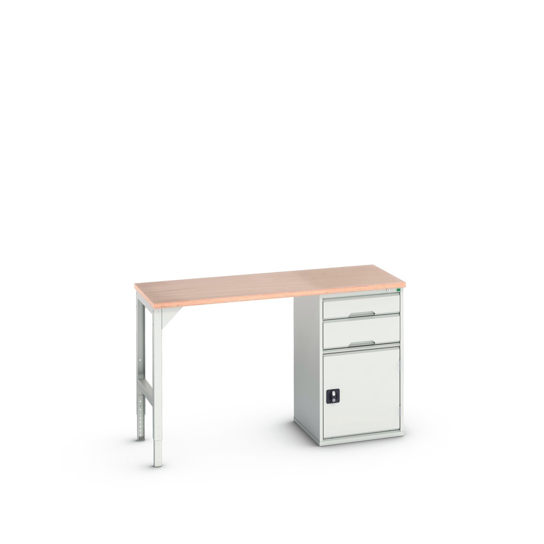 Bott Verso Werkbank | 2 Lades | 1 Deur | Breedte 1500mm | Multiplex | RAL 7035 - 16921902.16