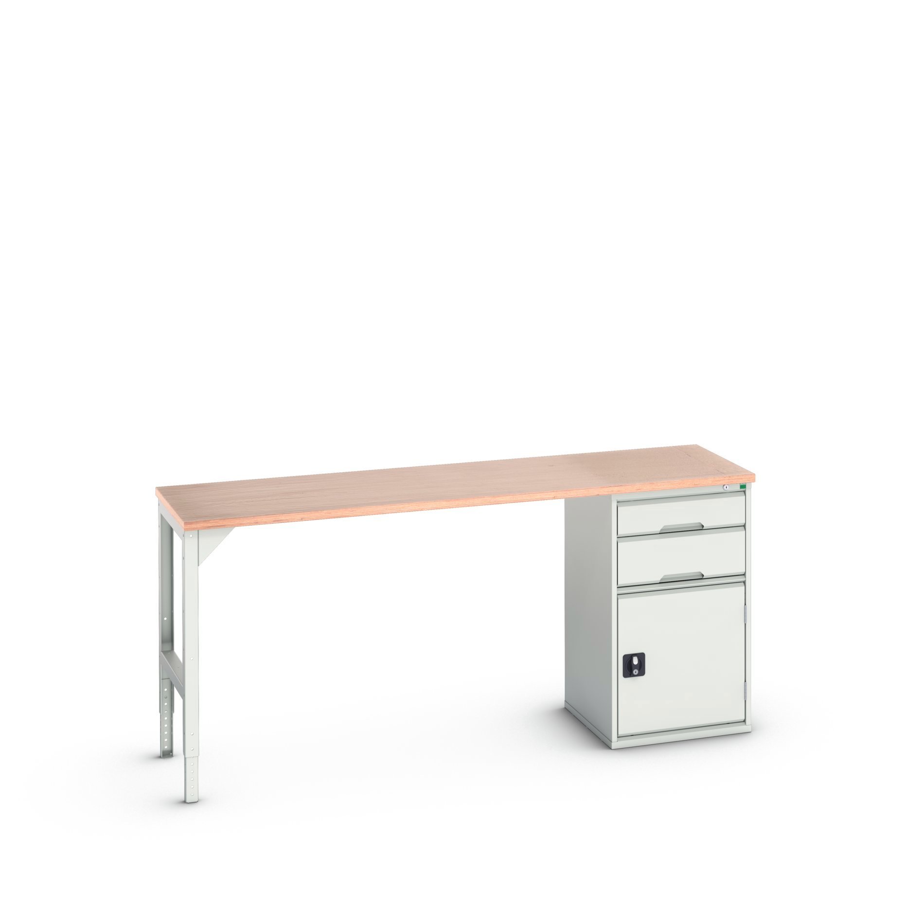 Bott Verso Werkbank | 2 Lades | Breedte Lade 525mm | Multiplex | RAL 7035 - 16921952.16
