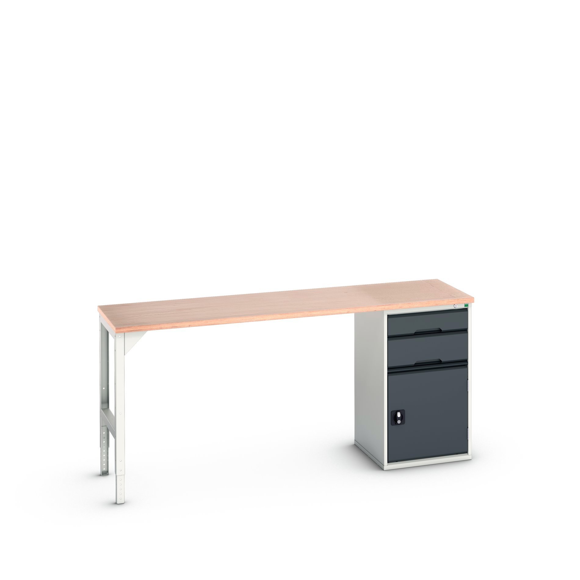 Bott Verso Werkbank | 2 Lades | Breedte Lade 525mm | Multiplex | RAL 7016 - 16921952.19