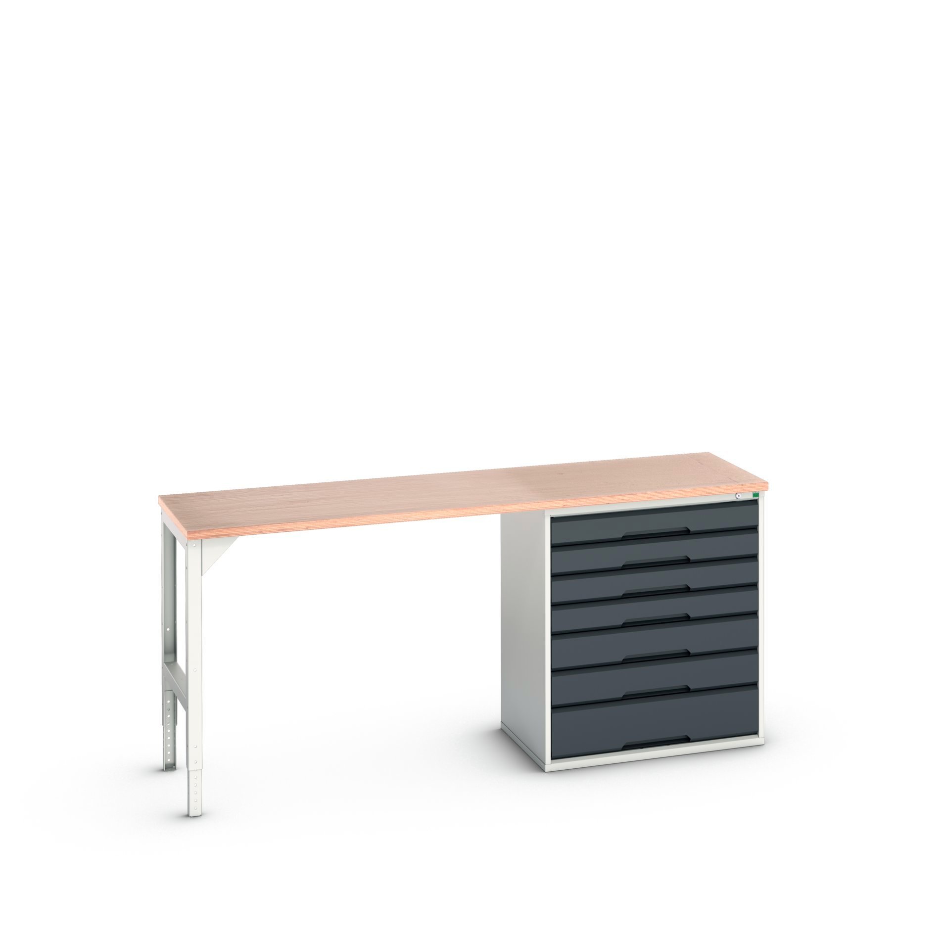 Bott Verso Werkbank | 7 Lades | Breedte Lade 800mm | Multiplex | RAL 7016 - 16921954.19
