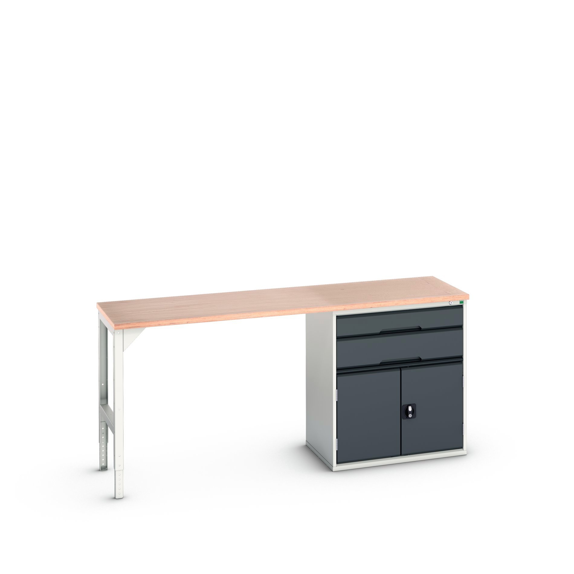 Bott Verso Werkbank | 2 Lades | 2 Deuren | Breedte Lade 800mm | Multiplex | RAL 7016 - 16921955.19