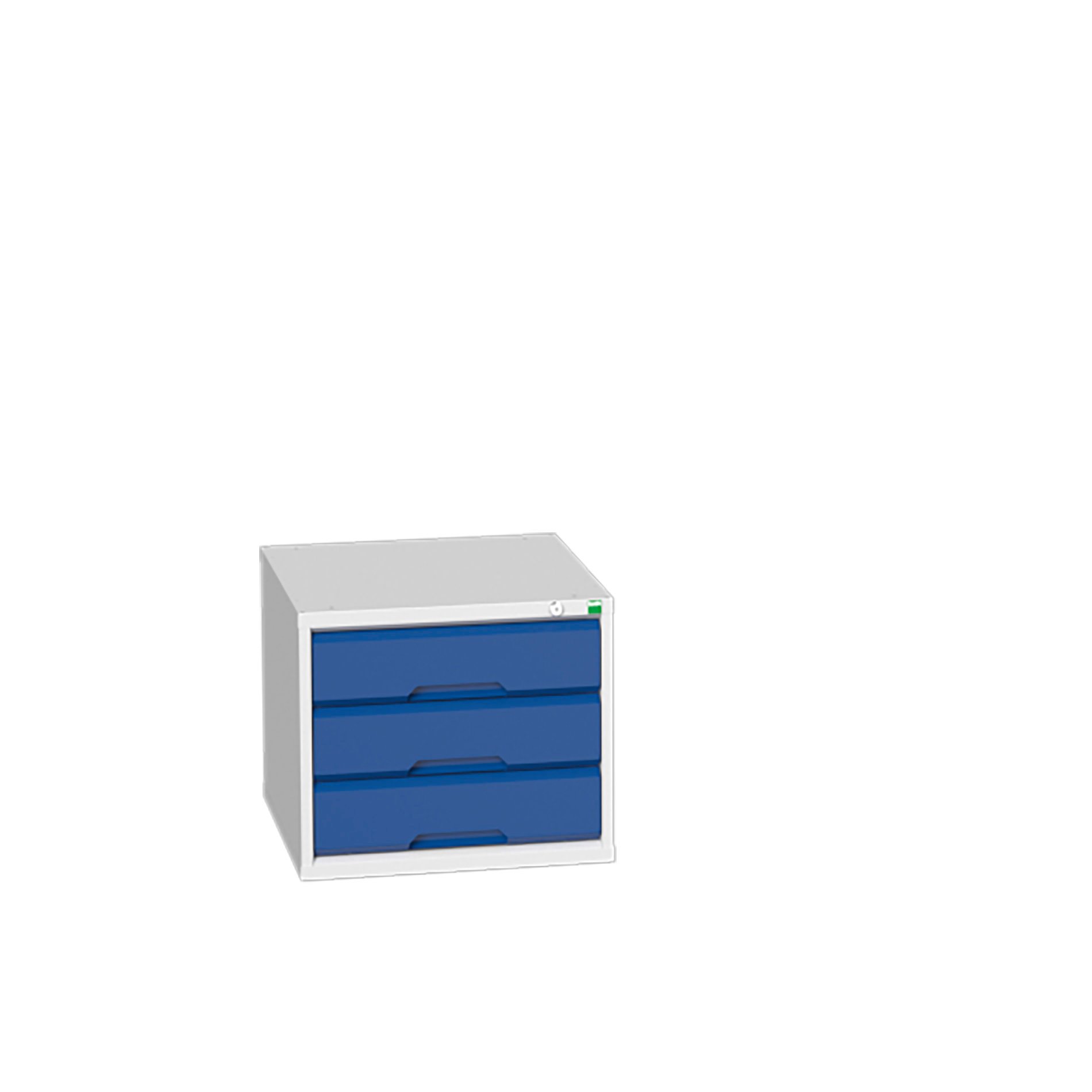Bott Verso Schuifladenkast | 525x550x450mm | 1 Lade | RAL 5010 - 16925001.11