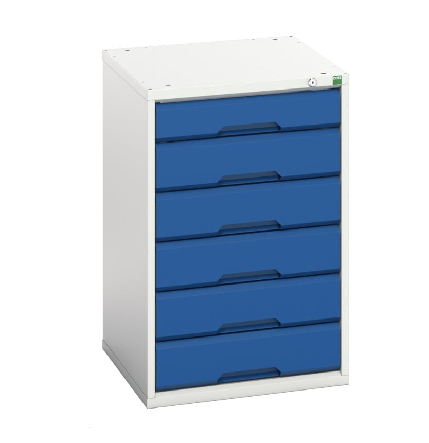 Bott Verso Schuifladenkast | 525x550x800mm | 6 Laden | RAL 5010 - 16925014.11