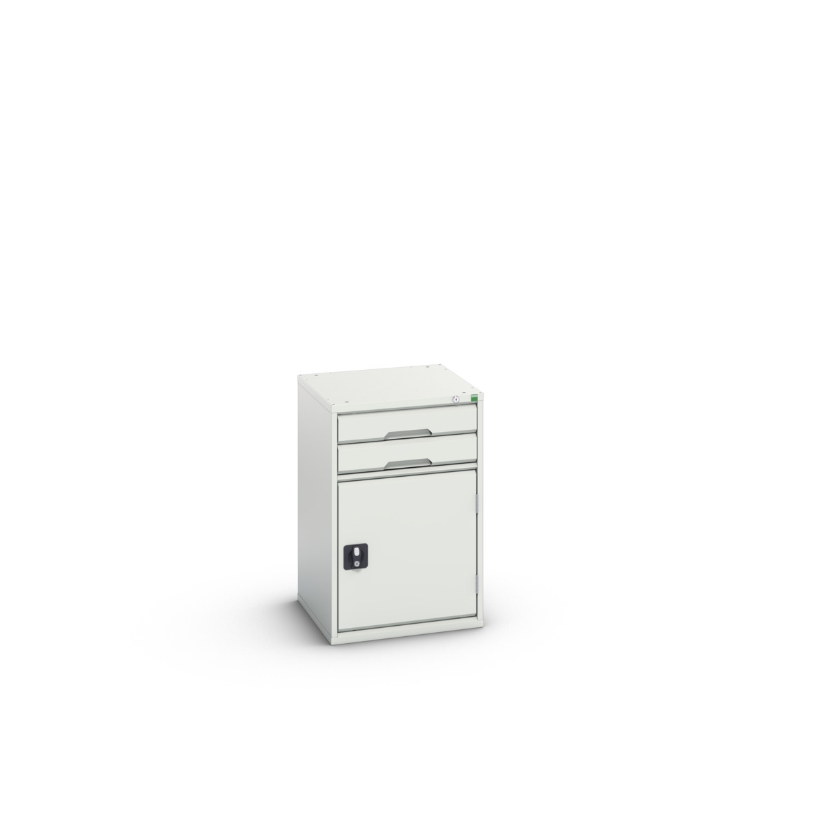 Bott Verso Schuifladenkast | 525x550x800mm | 2 Laden | 1 Deur | RAL 7035 - 16925016.16