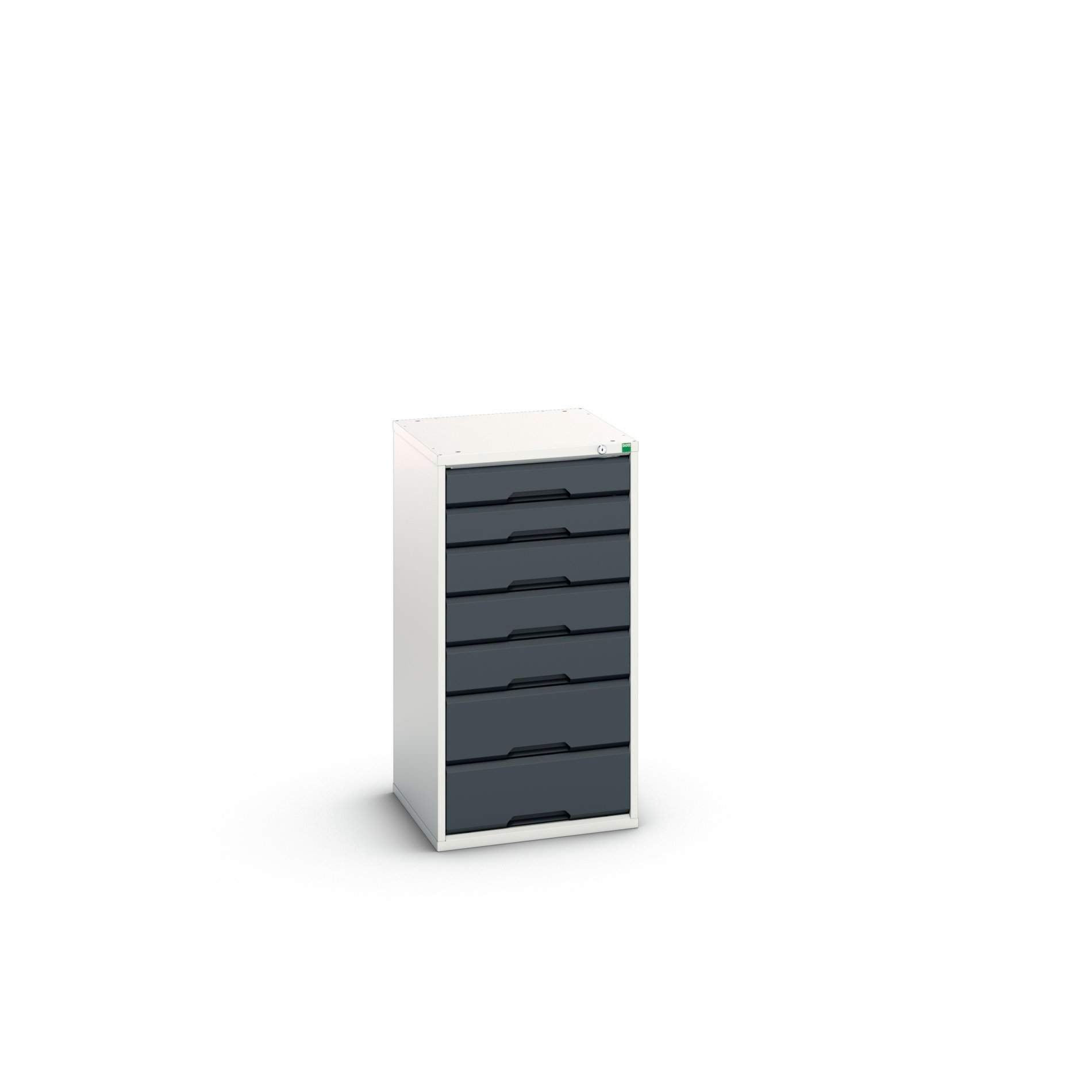 Bott Verso Schuifladenkast | 525x550x1000mm | 7 Laden | RAL 7016 - 16925049.19